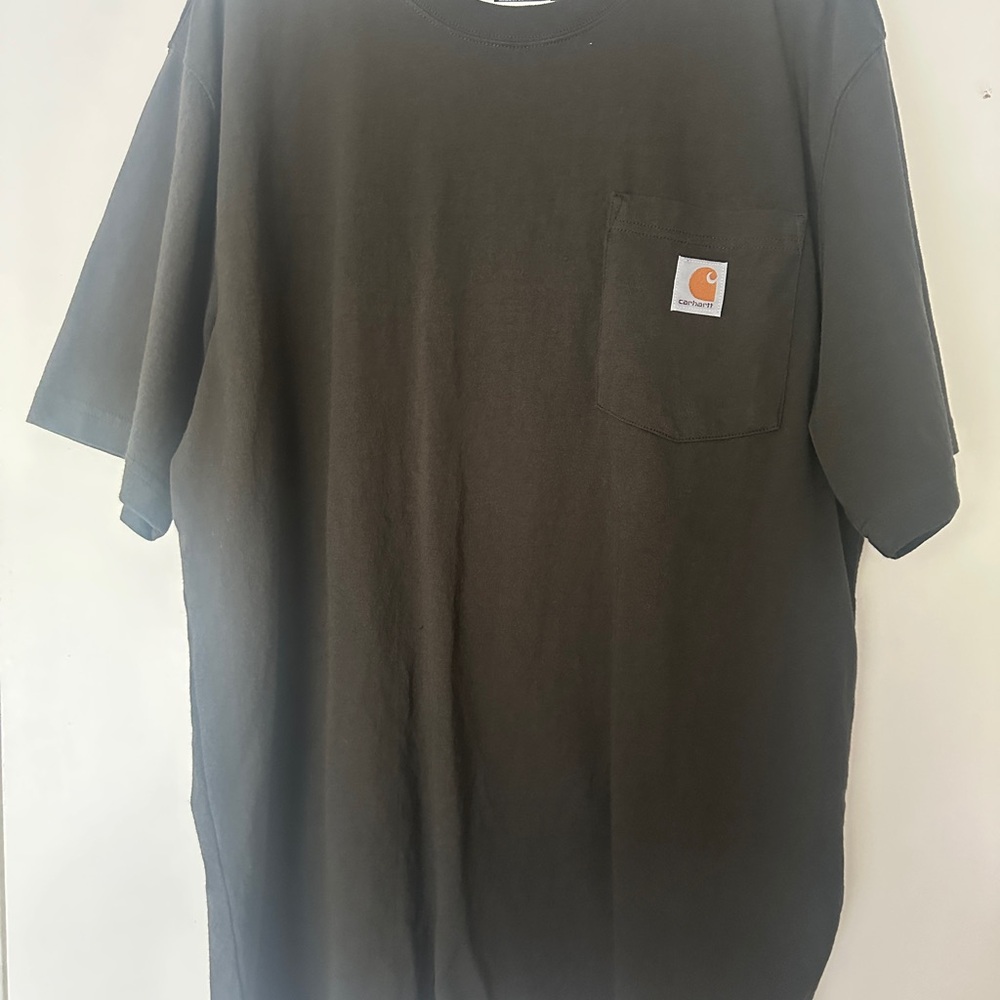 Carhartt Men's Green Loose Fit T-Shirt